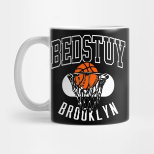 Bed Stuy Brooklyn Retro Basketball Mug